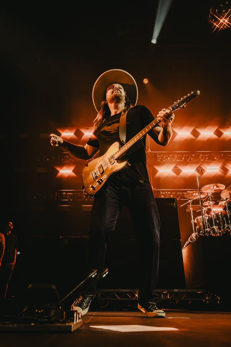 Bush performing live at AEC Theatre in Adelaide